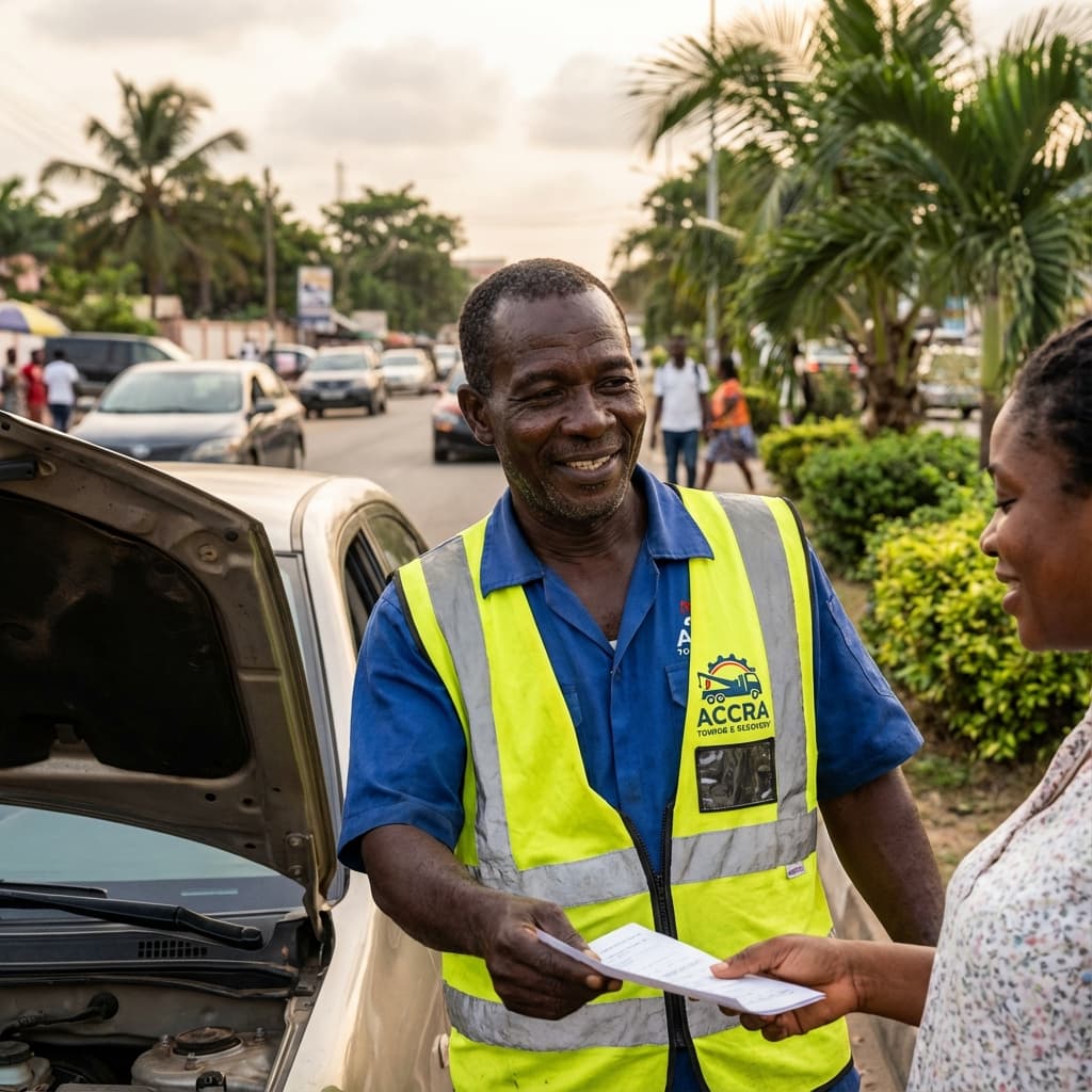 Mecklink Professional Towing Services in Ghana
