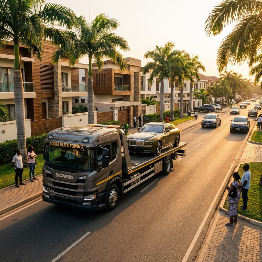 Mecklink Towing Assistance in Ghana